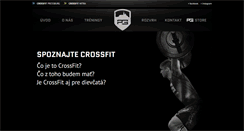 Desktop Screenshot of crossfitnitra.com